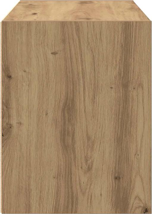 Image du produit VidaXL Armoire avec 2 tiroirs Chêne Artisan 60x31x40cm Bois composite (60 x 31 x 40 cm)