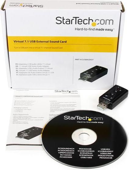 Actual product image StarTech USB Stereo Audio Adapter (USB)