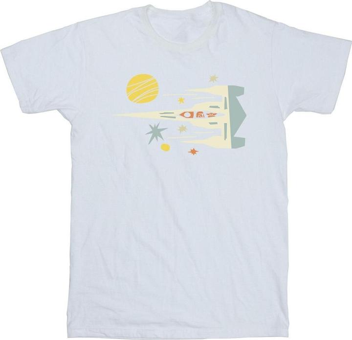 Image du produit Star Wars - T-shirt THE MANDALORIAN CUTOUT SHIP - Homme (M)