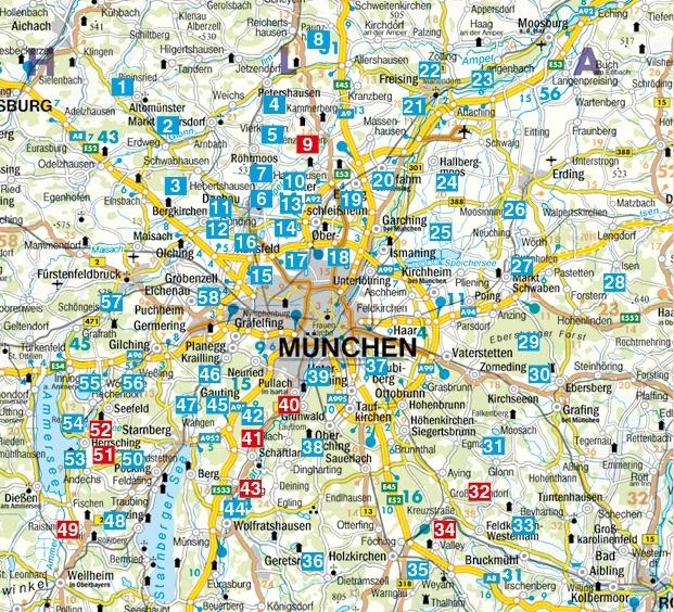 Actual product image Wanderführer / Rund um München (German, Joachim Burghardt, 2021)