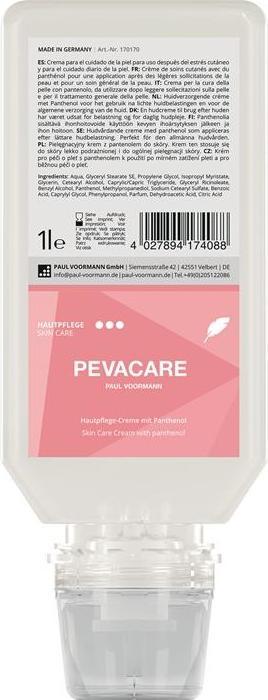 Pevacare Hautpflege 1 l parfümiert Softflasche PAUL VOORMANN (1000 ml)