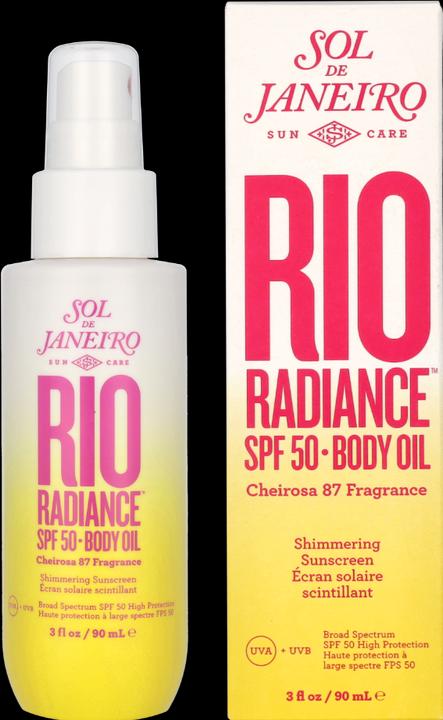 Produktbild Sol de Janeiro Rio Radiance SPF 50 Body Oil 90 ml (Sonnencreme Gesicht, SPF 50, 90 ml)