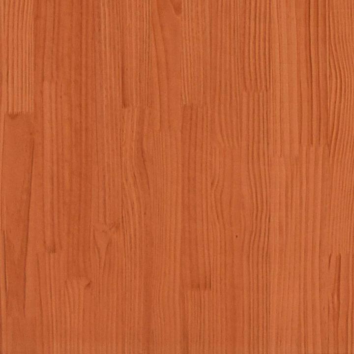 Actual product image VidaXL Solid wood bed without mattress Stackable wax brown 80x200 cm bed frame (80 x 200 cm)