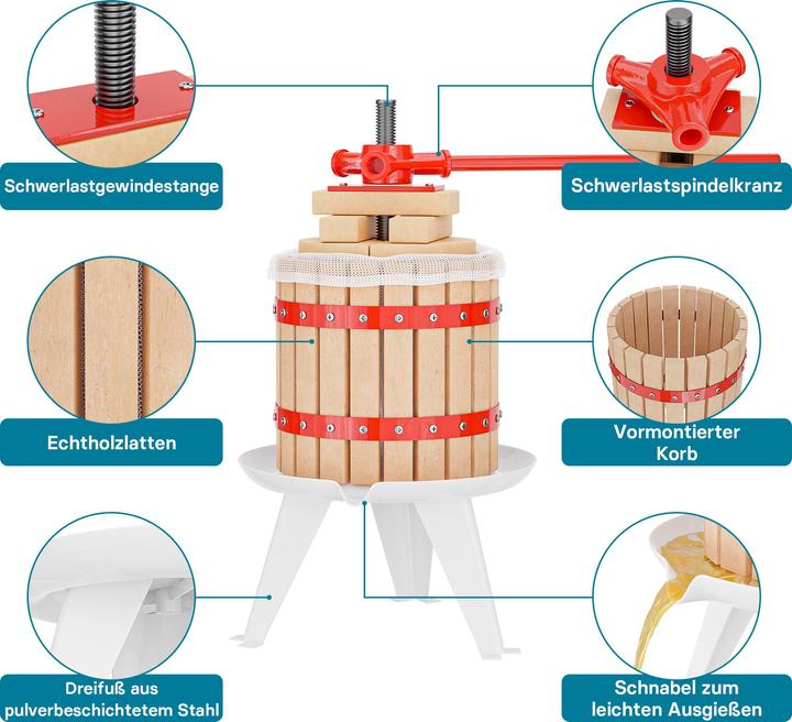 Immagine prodotto Wiltec Pressa per frutta