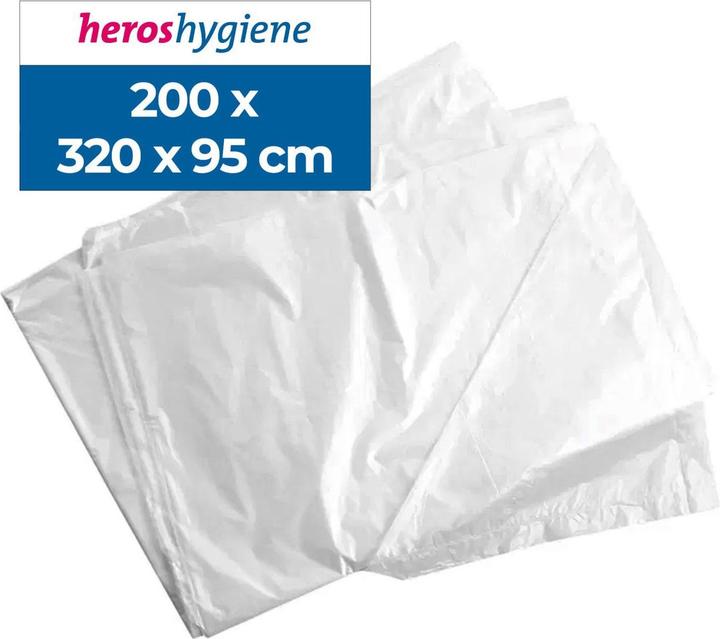 Weber Bettenhülle HD-PE Staubschutz tr (200 x)