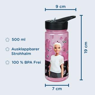 Image du produit Scooli Gourde Barbie 500 ml, rose/noir (0.50 l)