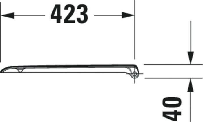 Actual product image Duravit D-Code
