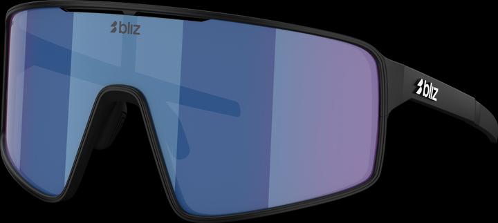 Grey w Blue Mirror, Noir mat