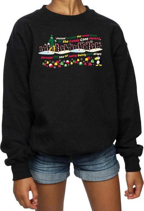 Immagine prodotto Elf Candy Cane Forest Felpa Ragazze (152, 158)