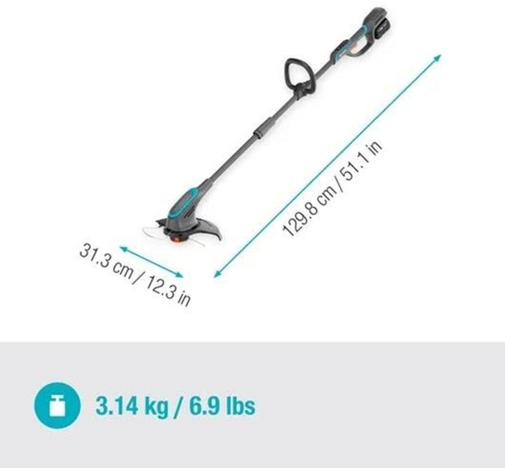 Immagine prodotto Gardena PowerTrim 30/18V P4A Set pronto all'uso (Filo di taglio)