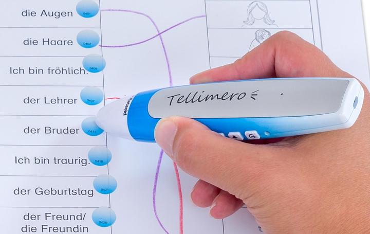 Produktbild Tellimero der sprechende Stift (Deutsch, Französisch, Englisch)
