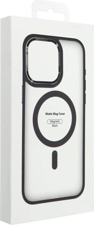 Actual product image OEM Back panel cover MATTE MAG COVER case compatible with MagSafe for IPHONE 11 Pro black (Apple iPhone 11 Pro)