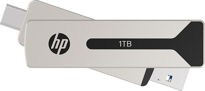 Actual product image PNY USB stick 1TB HP Solid State Grade OTG Type-C 911 Pro (1000 GB, USB-A, USB-C)
