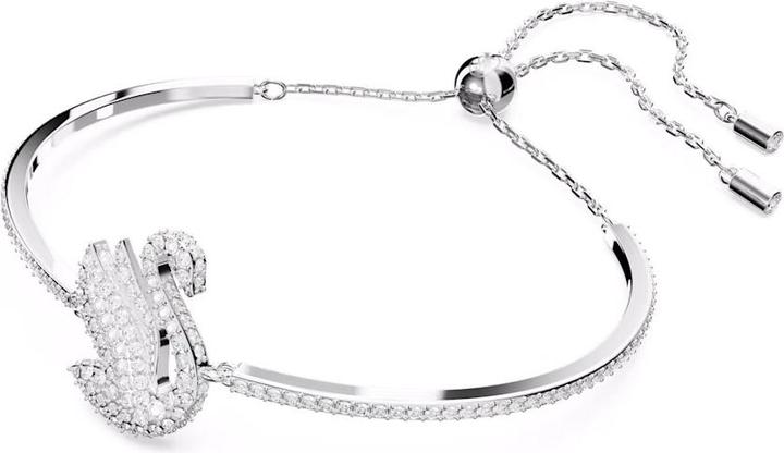 Image du produit Swarovski Iconic Swan Bracelet-jonc Cygne Blanc (24 cm, Métal Swarovski)