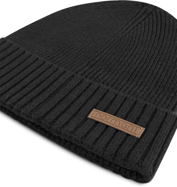 Image du produit Normani Bonnet en laine mérinos lisse Yuma (Taille unique)