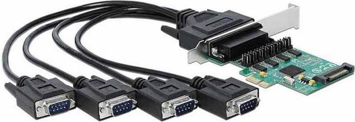 Produktbild Delock PCI-Express-Karte 89938 4x RS-232 mit Spannungsversorgung