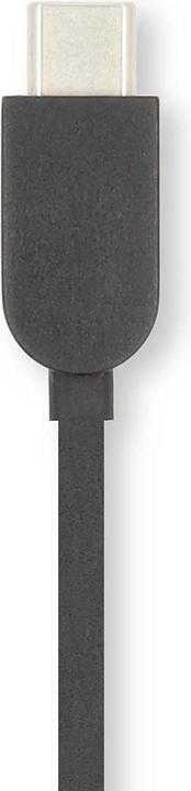 Immagine prodotto Nedis Cuffie Over-Ear con cavo | Lunghezza del cavo: 1,20 m | Controllo del volume | Nero (Cablato)