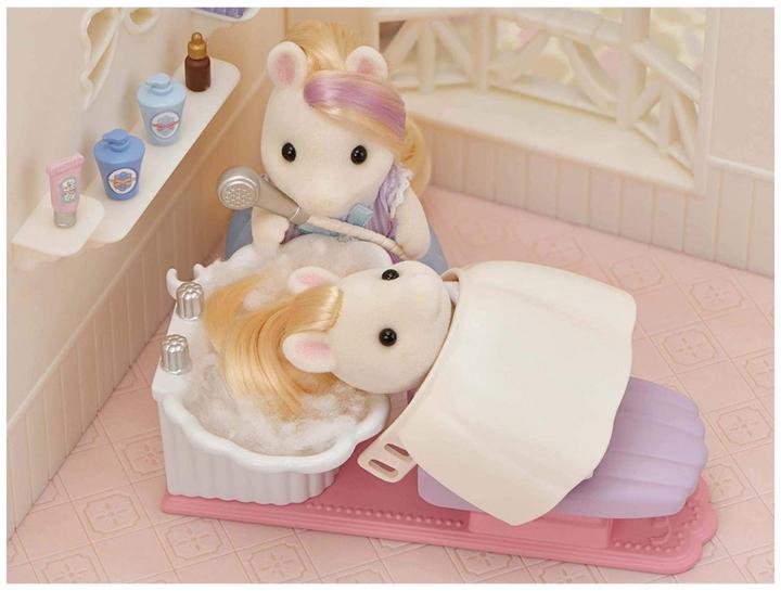 Actual product image Sylvanian Families Pony's Stylish Hair Salon