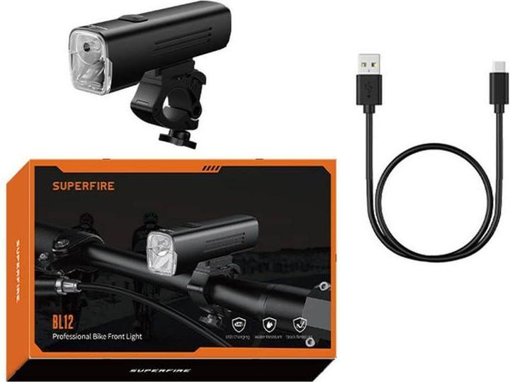 Immagine prodotto Superfire Luce per bicicletta BL12, 4800mAh, USB