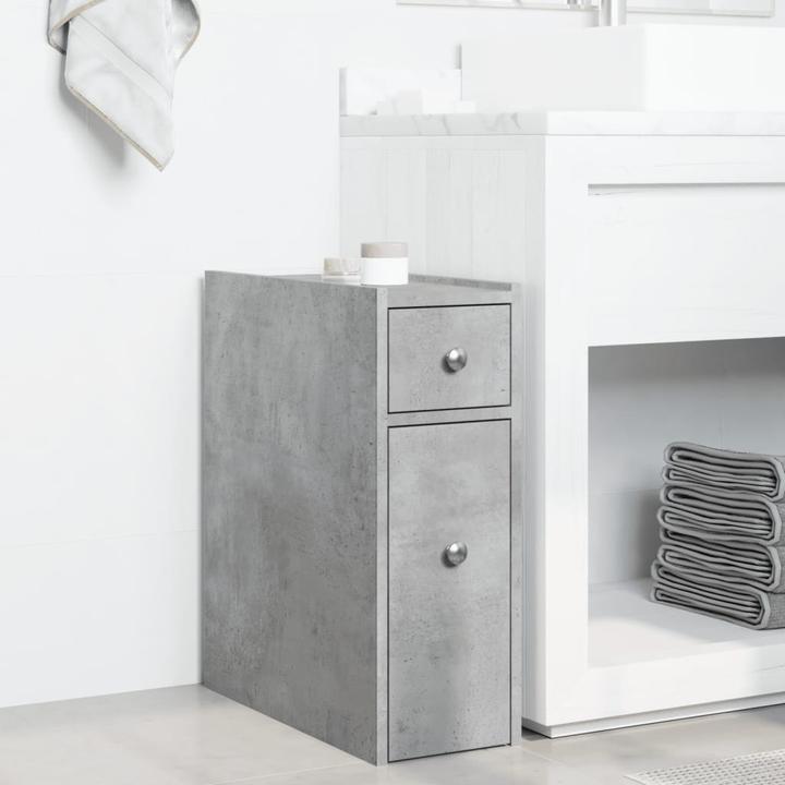 Produktbild VidaXL Badschrank Schmal mit Rollen