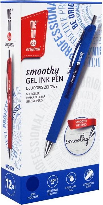 Image du produit Memobe Smoothy blauer Gelstift (12 Stück) (Bleu, 12 x)