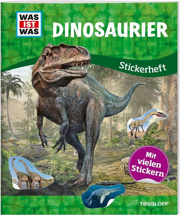 Actual product image Tessloff WAS IST WAS sticker book Dinosaur