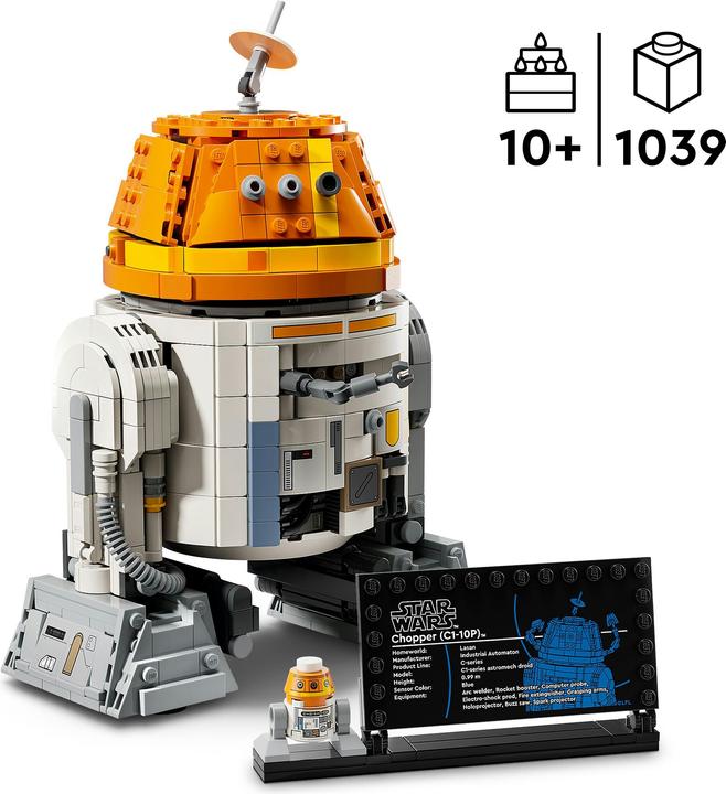 Image du produit LEGO Droïde astromécano Chopper (C1-10P) (75416, LEGO Star Wars)