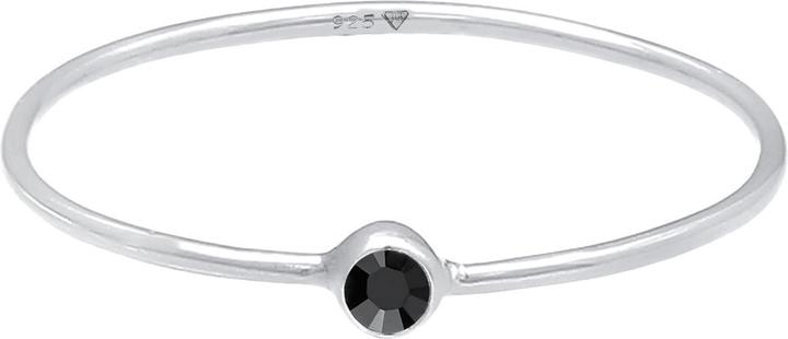 Produktbild Elli Ring Stapelring Basic Kristalle 925 Silber (50, 925 Silber)