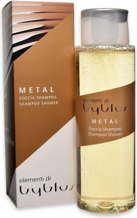 Image du produit Byblos Shampoing métal pour hommes 400ml (400 ml, Shampoing liquide)