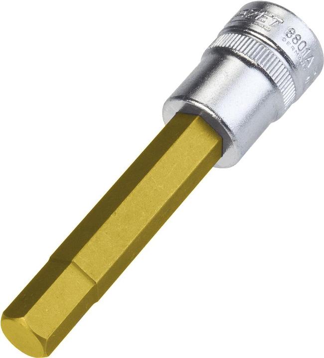 Actual product image HAZET Screwdriver socket 8801A-3/16 ∙ Square, hollow 10 mm (3/8 inch) ∙ Inside hexagon profile ∙ 3⁄… (3/16")
