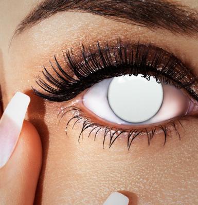 Actual product image Aricona Round Eyes (White)