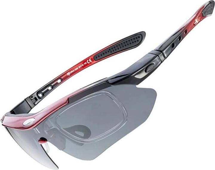 Produktbild Rockbros 10141 photochromic UV400 cycling glasses - red (Rot)