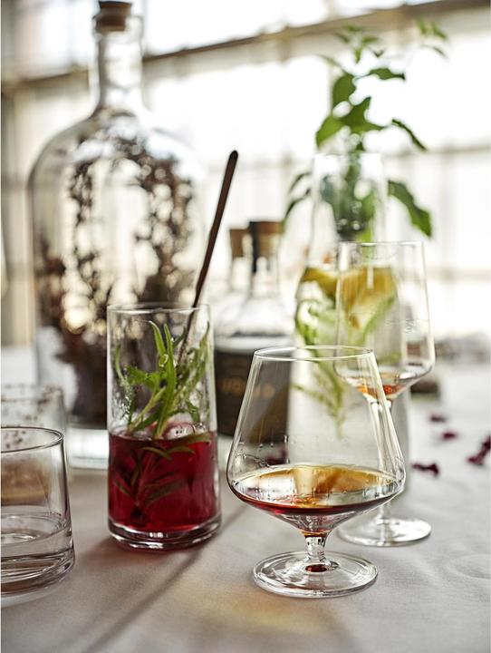 Actual product image Zone Denmark Cognacglas Rocks 500 ml, 2 Stück, Transparent (5 dl, 2 x, Cognac glass)