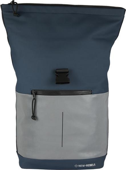 Actual product image New Rebels Backpack Bowie New York navy (16 l)