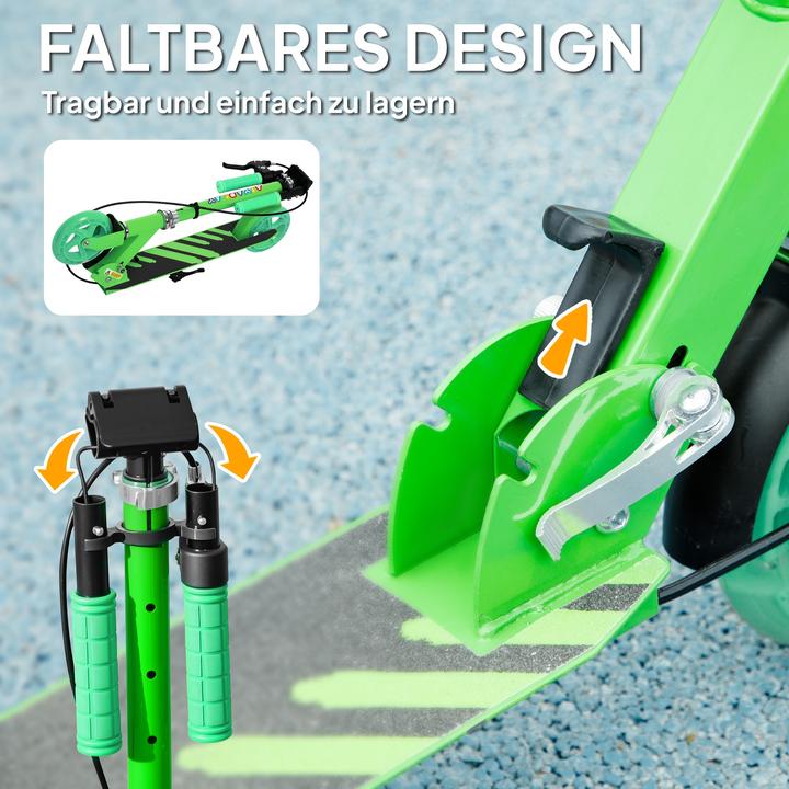 Produktbild Aiyaplay Kinderscooter Kunststoff, Metall Grün