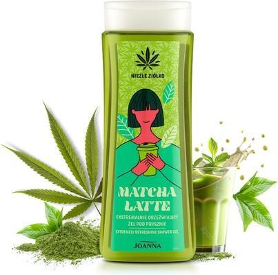 Immagine prodotto Joanna Gel doccia estremamente rinfrescante Gel doccia idratante Profumo aromatico di Matcha Latte (300 ml)