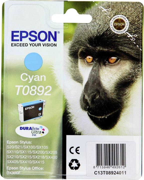 Immagine prodotto Epson T0892 DuraBrite Ultra (C)