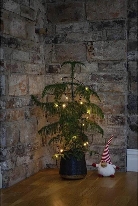 Actual product image Konstsmide 1469-100 Fairy lights with batteries indoor battery-operated Quantity (4.85 m)