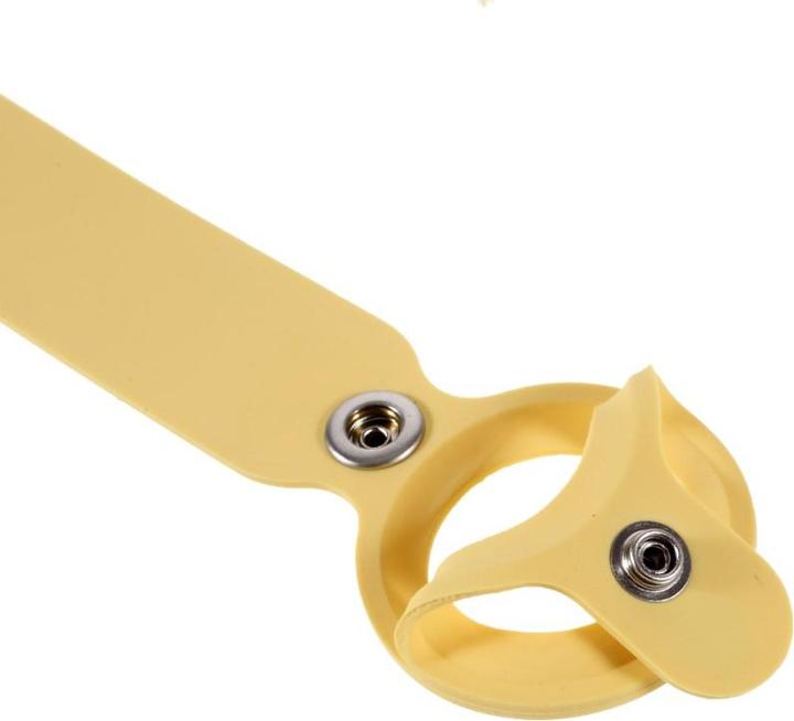 Immagine prodotto Ueli Express Custodia in silicone Custodia a zaino per Apple AirTag Giallo