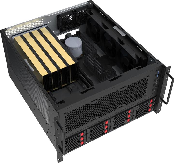Actual product image Silverstone RM61-312 (E-ATX, SSI EEB)