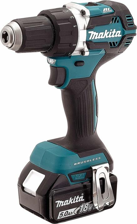 Produktbild Makita DDF484RTJ Akku-Bohrschrauber, 18 V, 2x 5,0 Ah Li-Ion, 54 (Akkubetrieb)