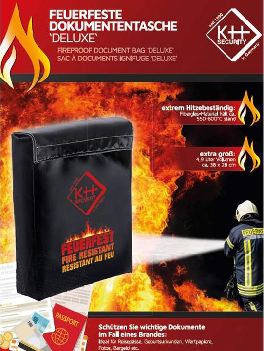Image du produit KH Security Porte-documents ignifugé