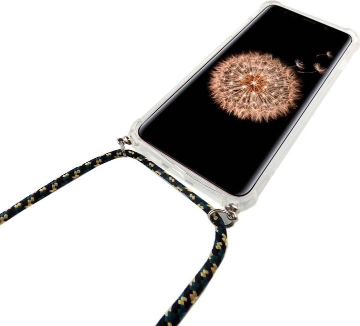 Produktbild König Design Handykette für Samsung Galaxy S9 Plus mit Band zum umhängen Kordel Camouflage