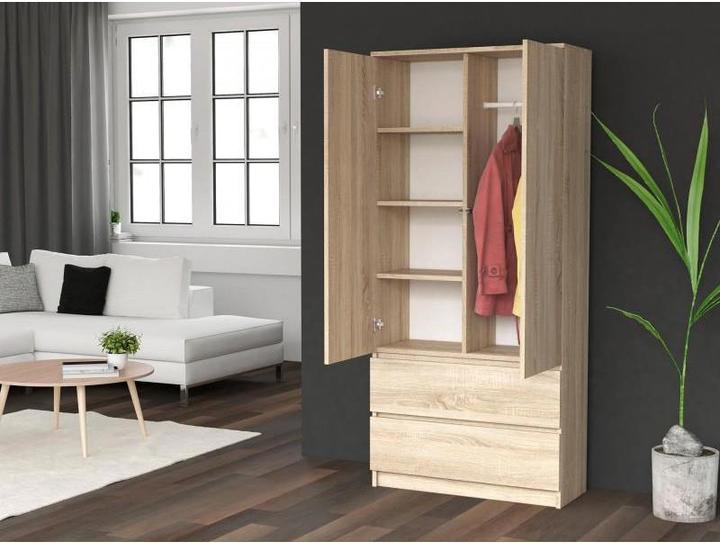 Actual product image Topeshop Szafa Malwa (90 x 50 x 180 cm)