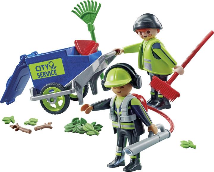 Image du produit Playmobil Stadtreinigung mit E-Fahrzeug (71434, Playmobil City Action)