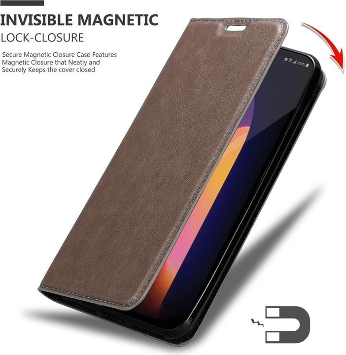 Image du produit Cadorabo Book Couverture magnétique invisible (LG V60 ThinQ 5G)