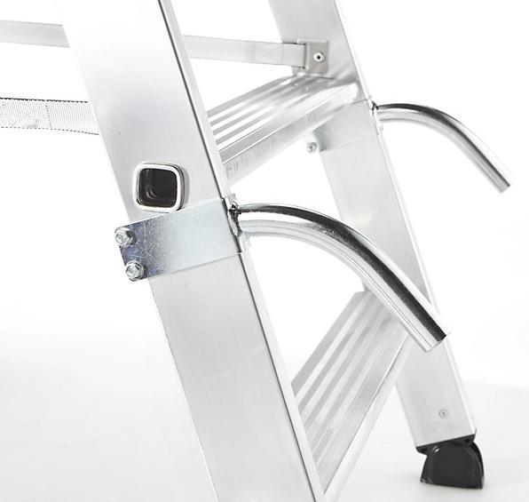 Actual product image kaiserkraft Spring brake castors for work platform with 3-4 steps heavy duty version