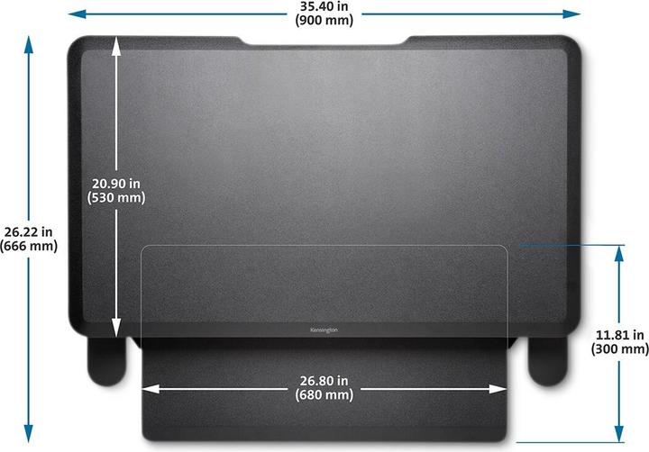 Actual product image Kensington SmartFit Sit/Stand Desk
