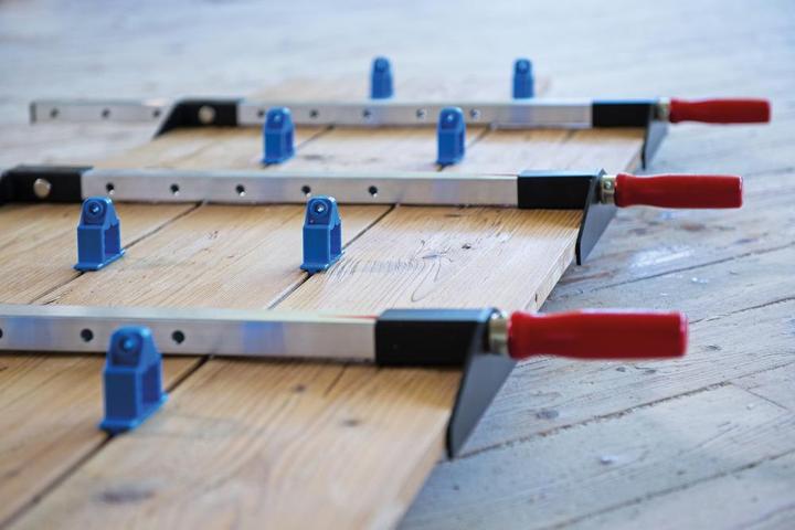 Image du produit Schwaiger Pince pour planches de terrasse avec adaptateur d'embout (770 mm)
