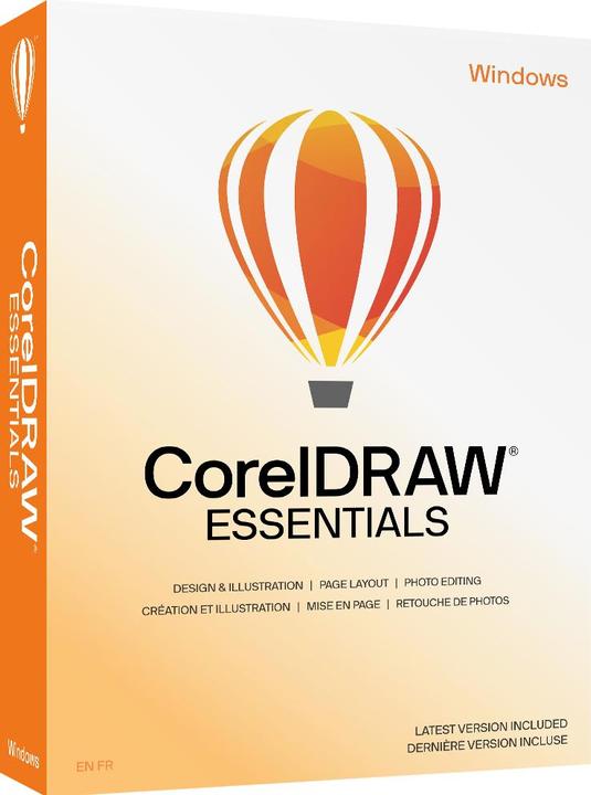 Actual product image Corel CorelDRAW Essentials 2024 (1 User, 1 Devices/Users, unlimited)